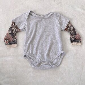 Tatoo Sleeved Onesie